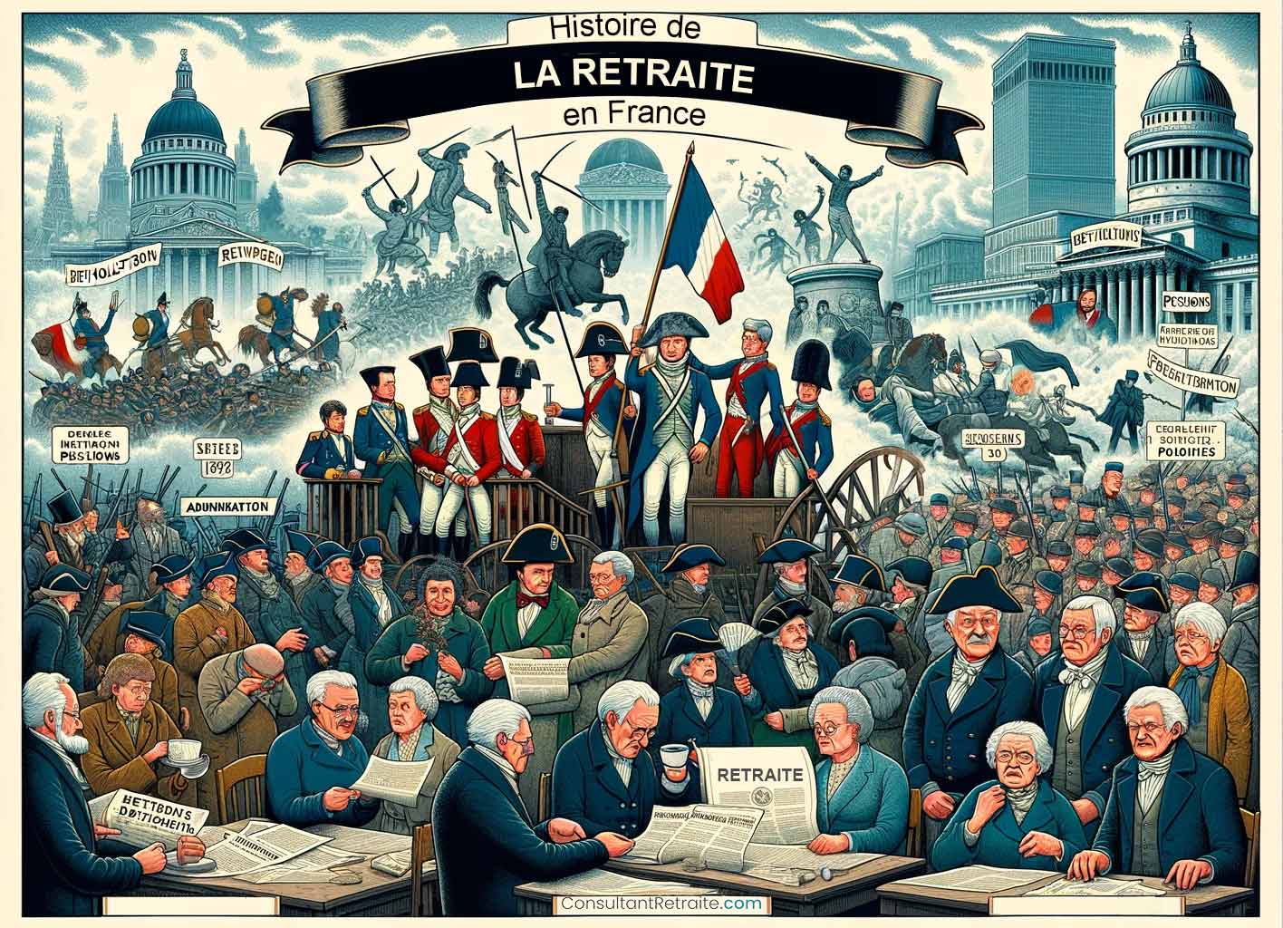 Révolution des retraites : une guerre entre les classes sociales