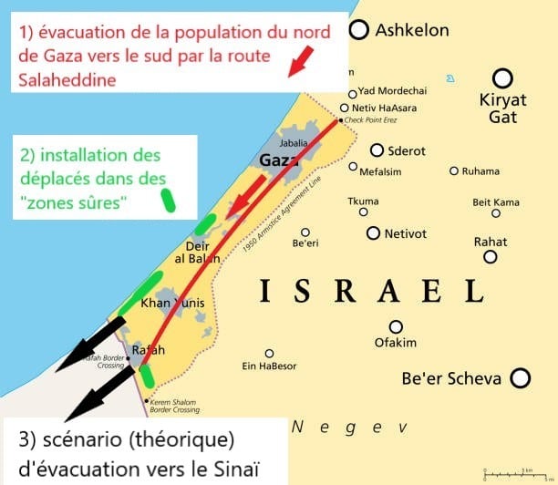 Les États-Unis établissent une base militaire à la frontière de Gaza